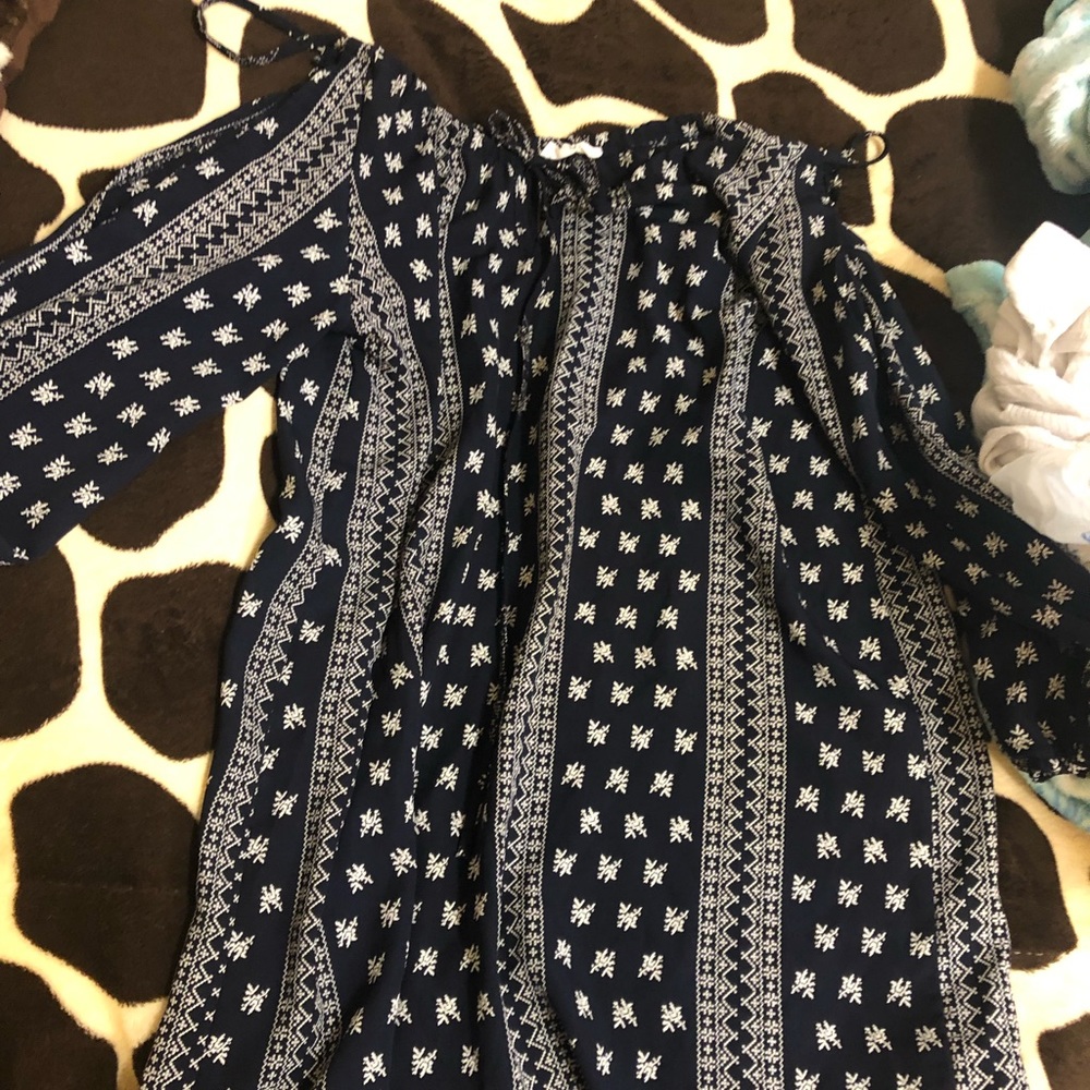 Dress with long sleeves
